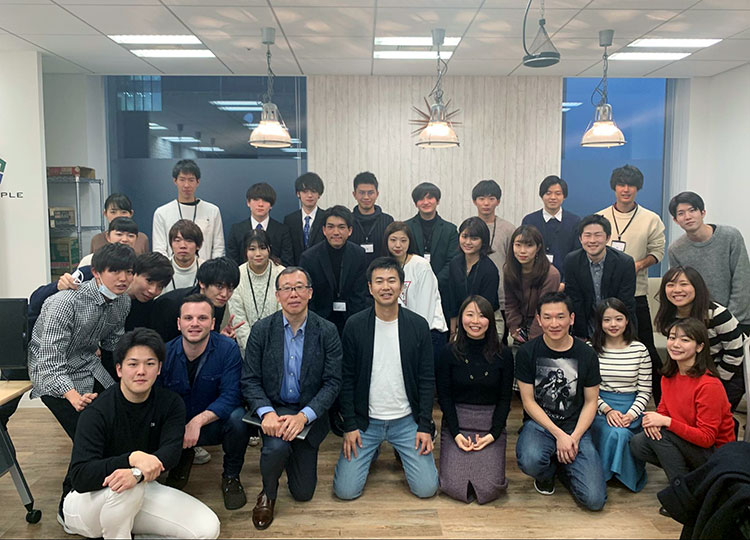 最後に全員で記念撮影